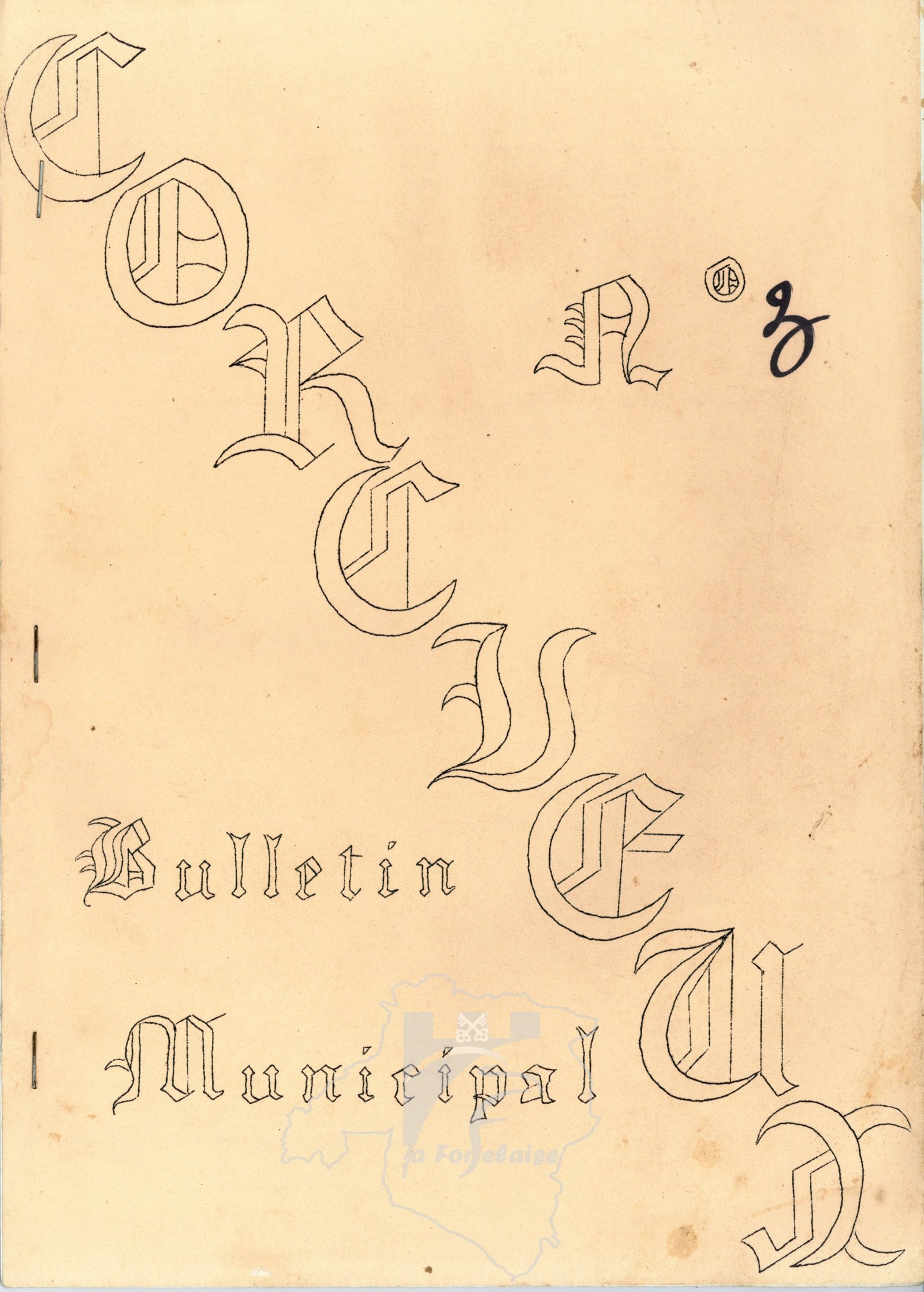 Bulletin municipal N°3 1975