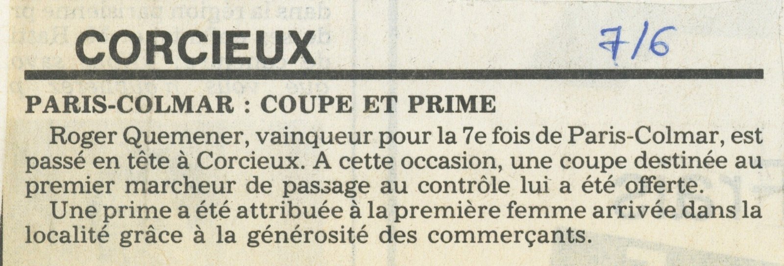 Corcieux 1989