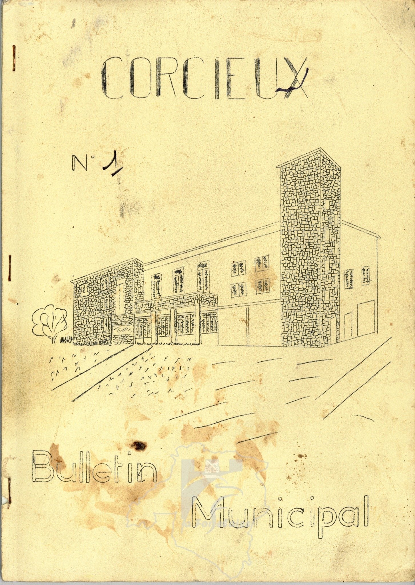 Bulletin municipal N°1 1973