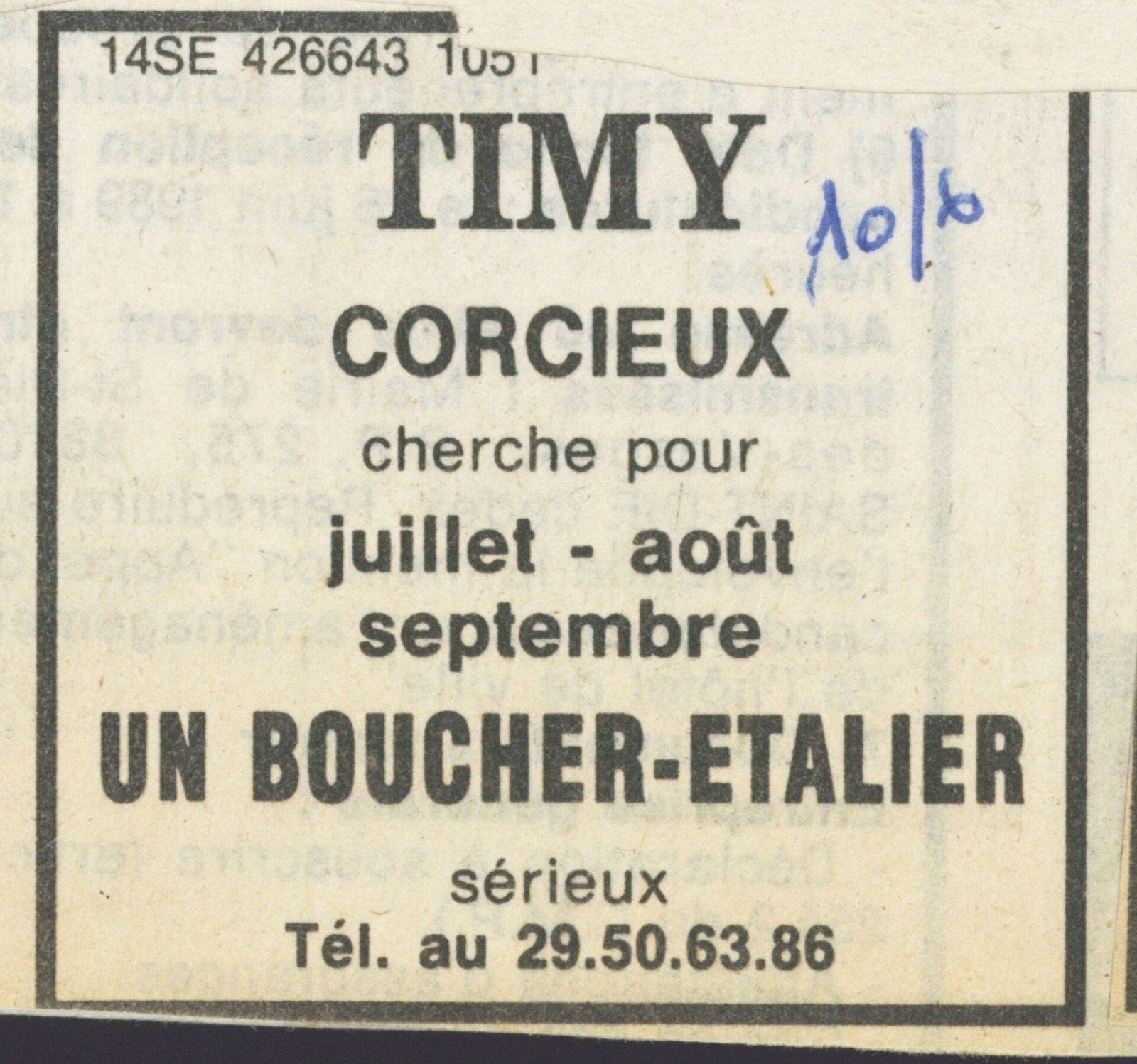 Corcieux 1989