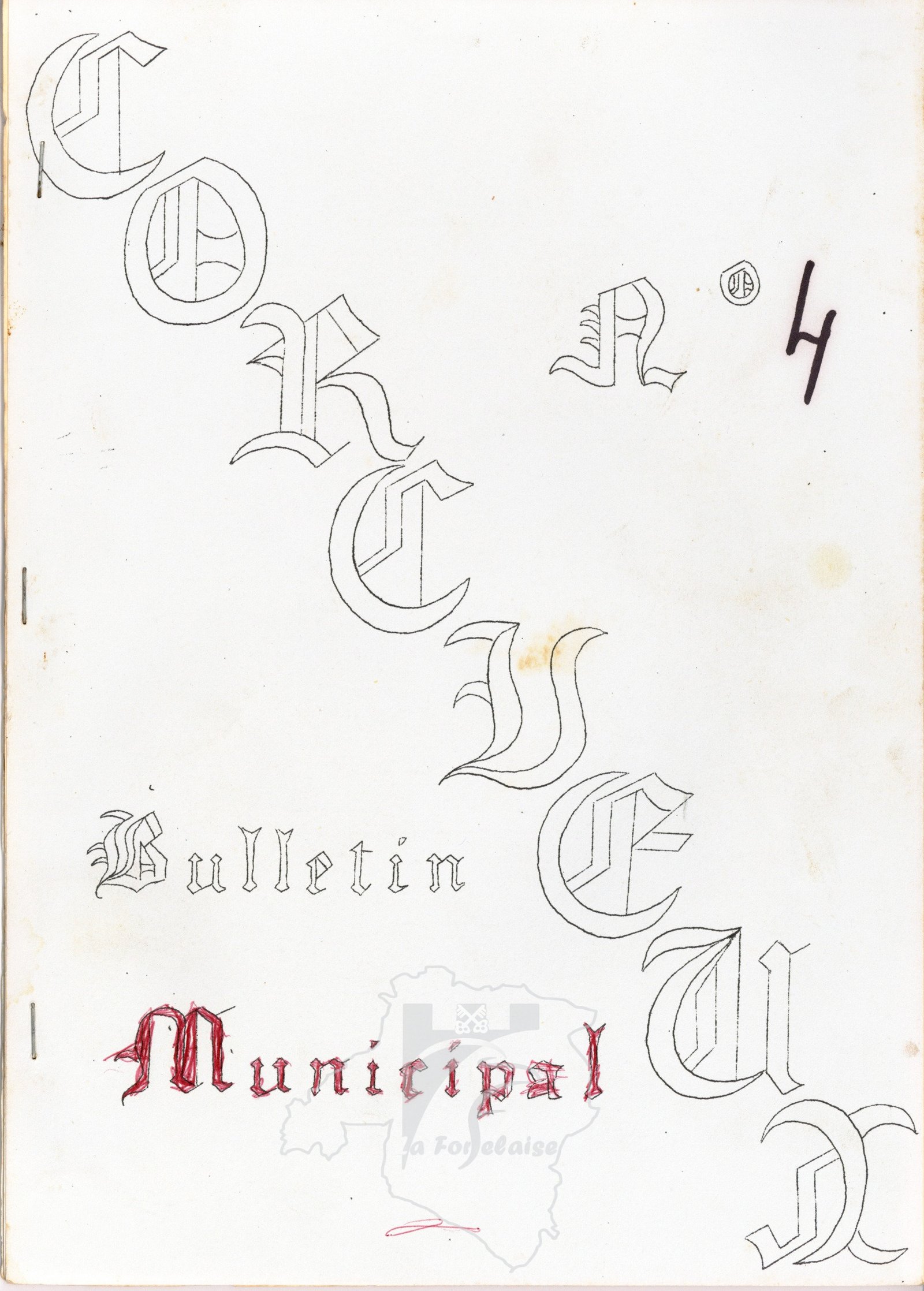 Bulletin municipal N°4 1976