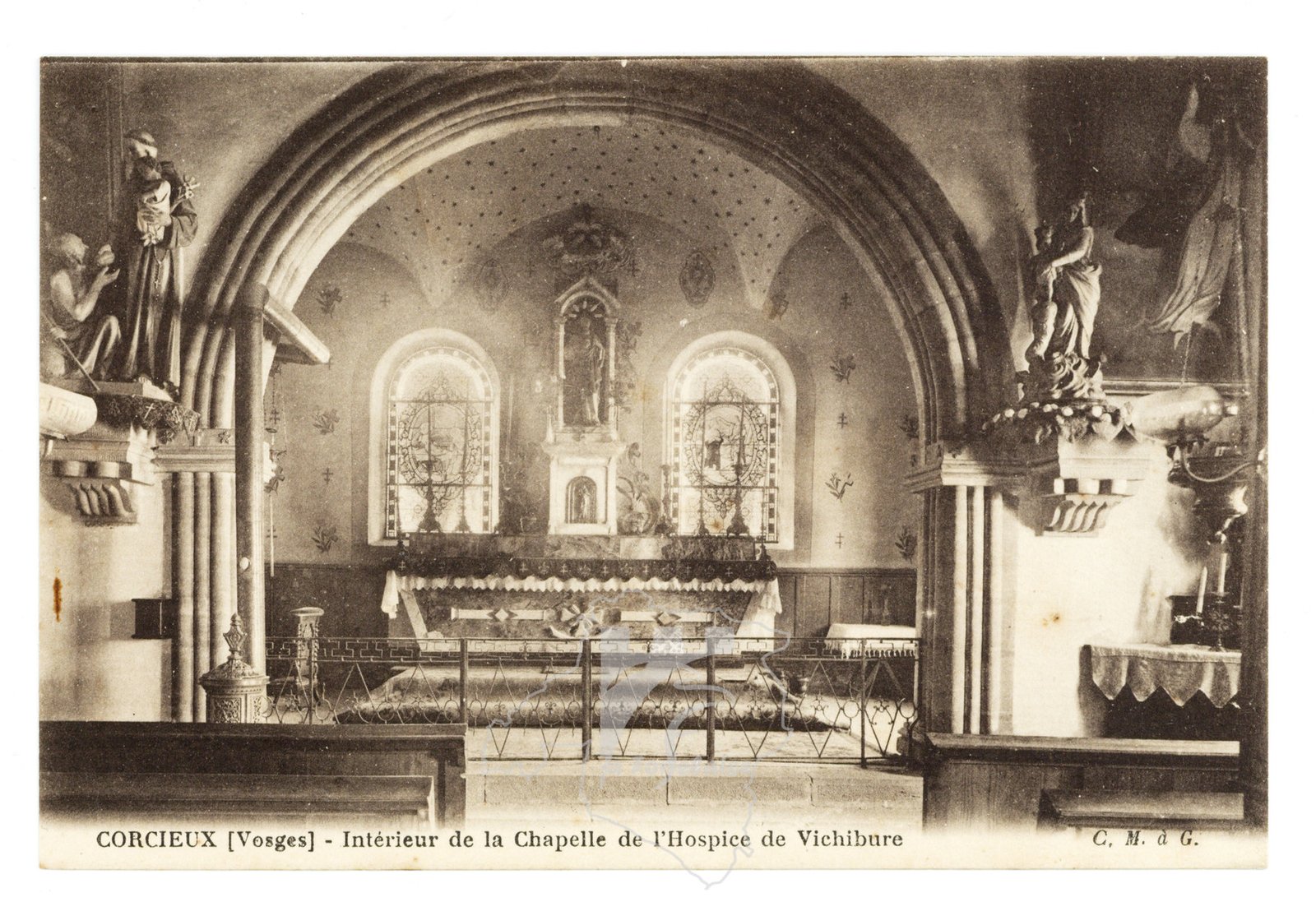 La chapelle de l’hospice de Vichibure, aujourd’hui connu comme l’aumônerie Pierre Nicole